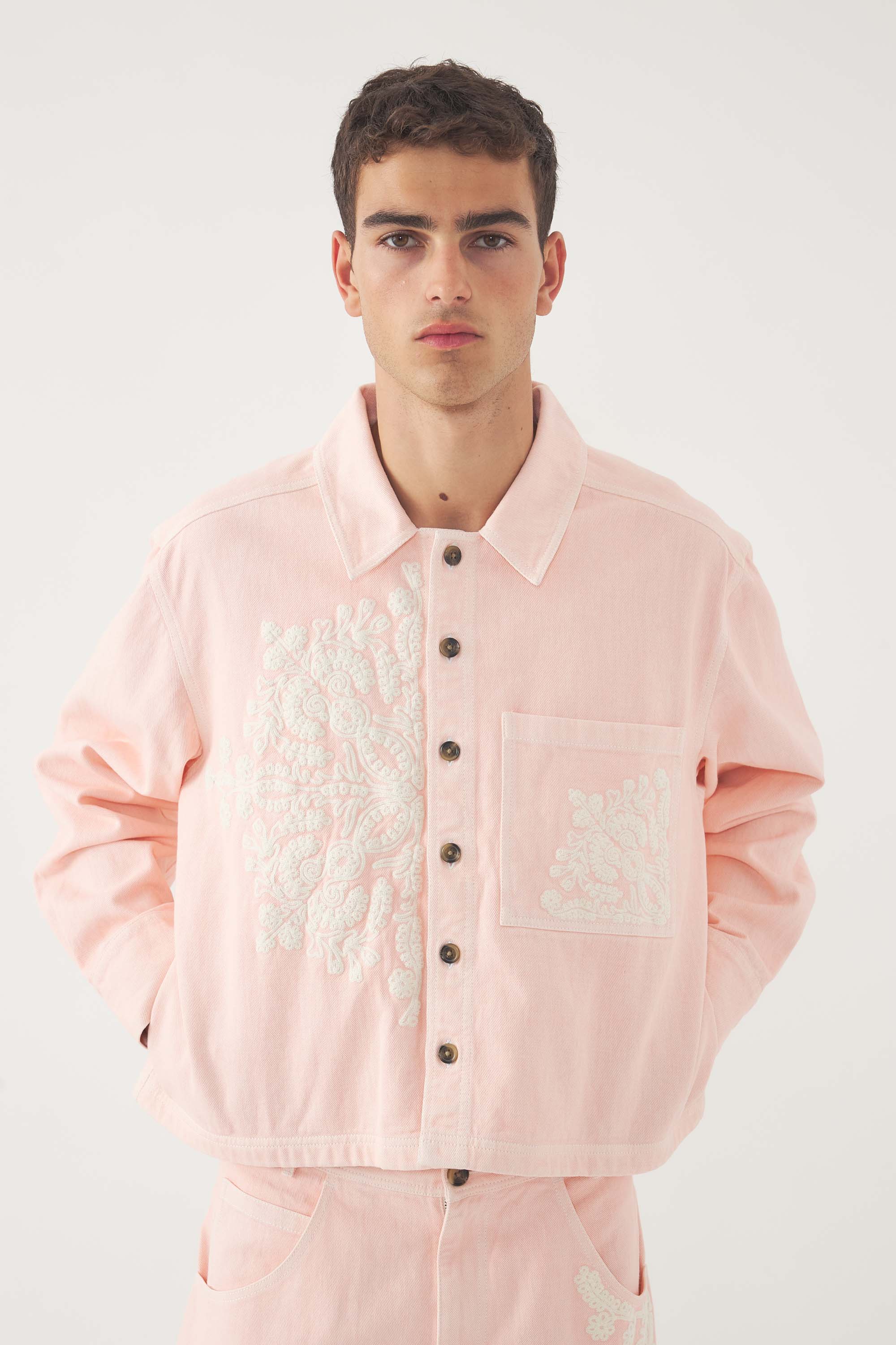 Veste brodée Adonis