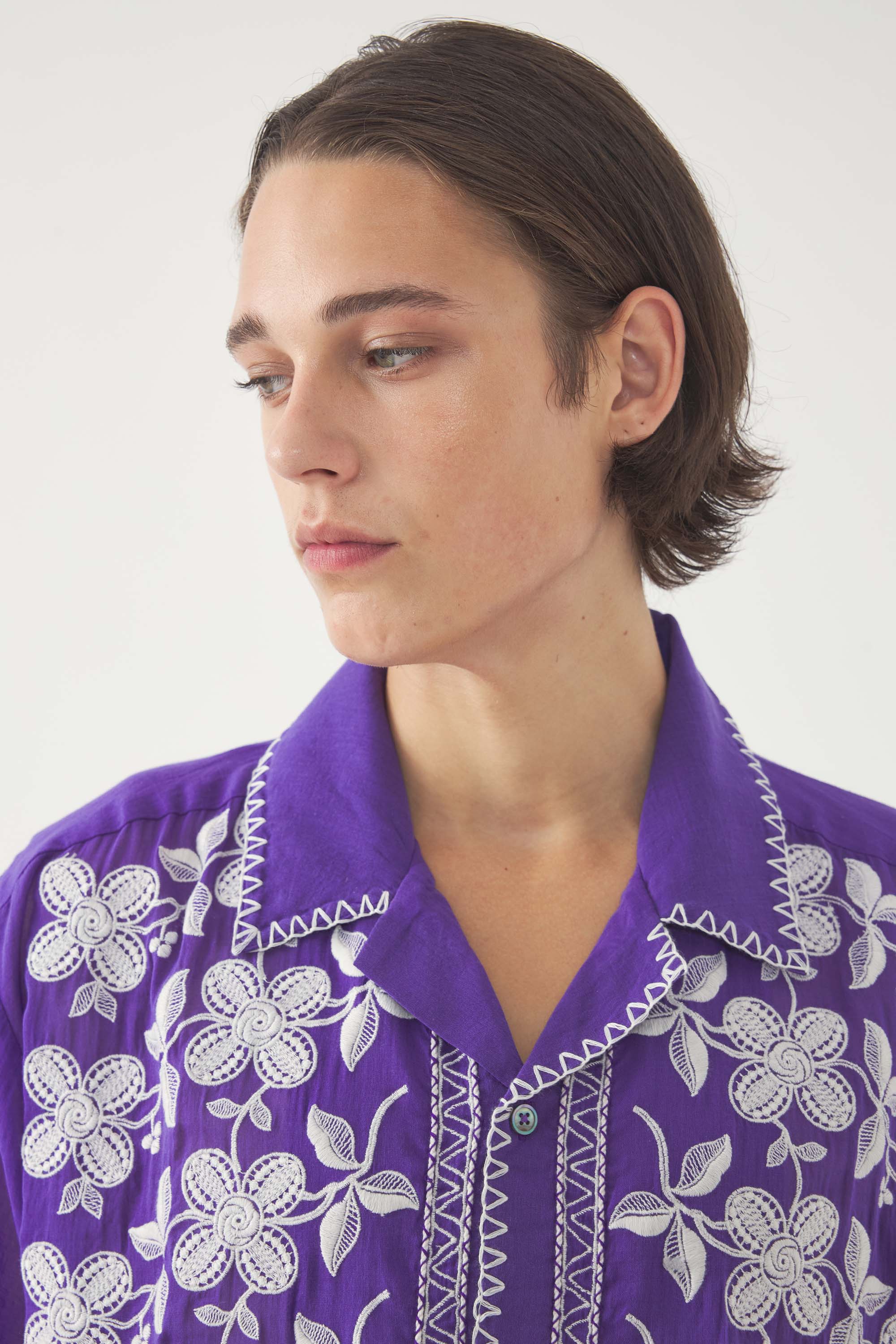 Chemise brodée Suzane