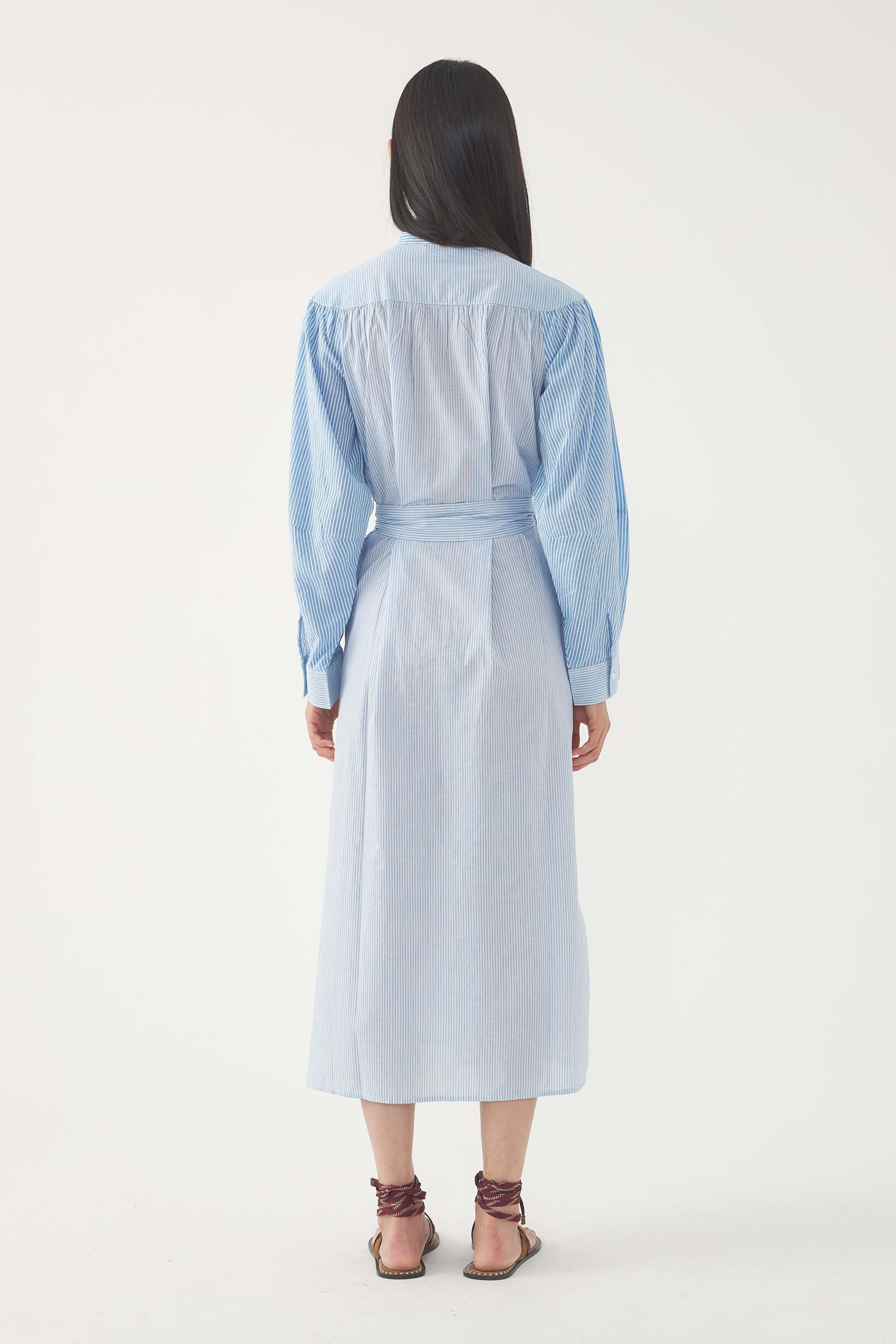 Robe longue brodée Tamir