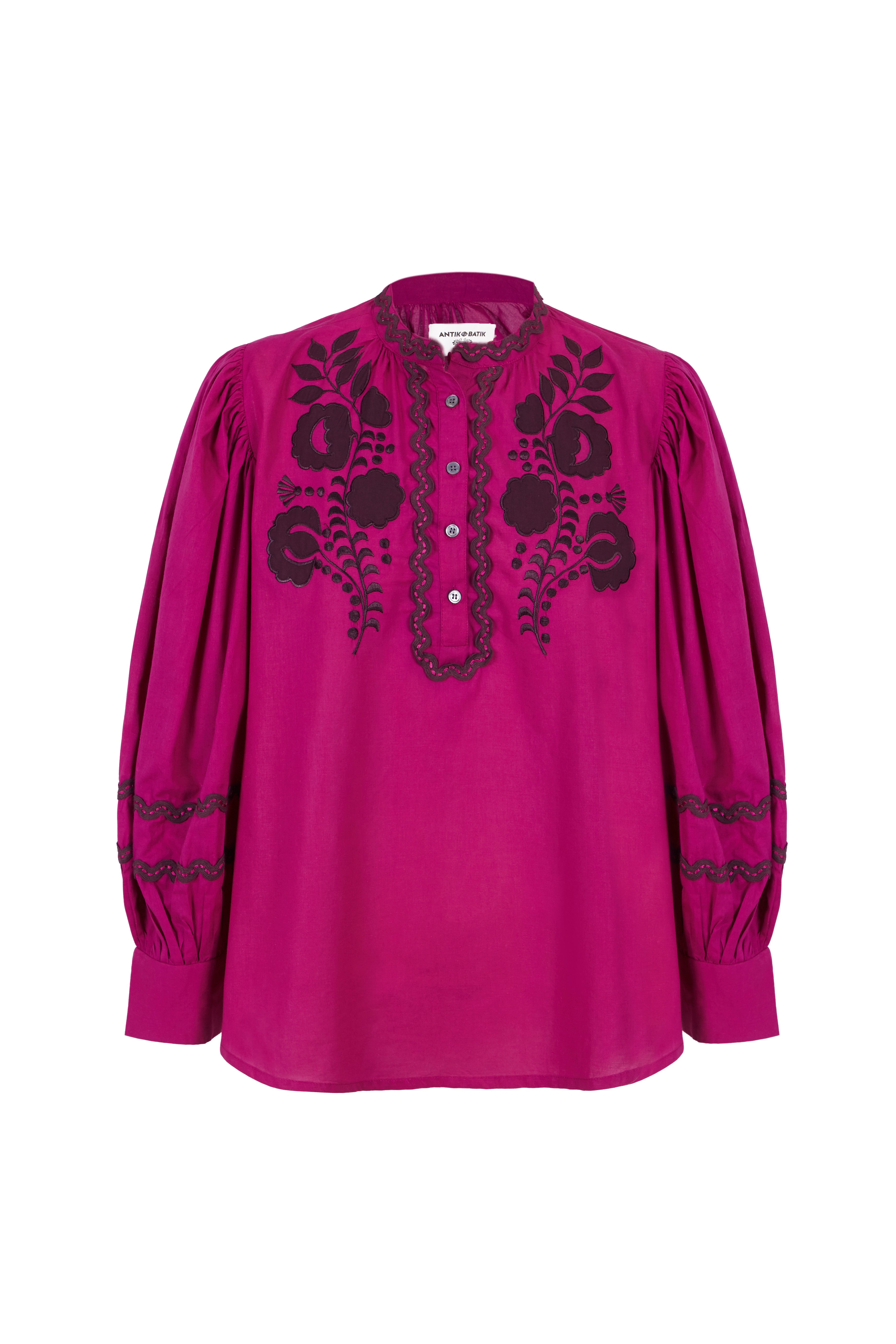 Blouse brodée Colette