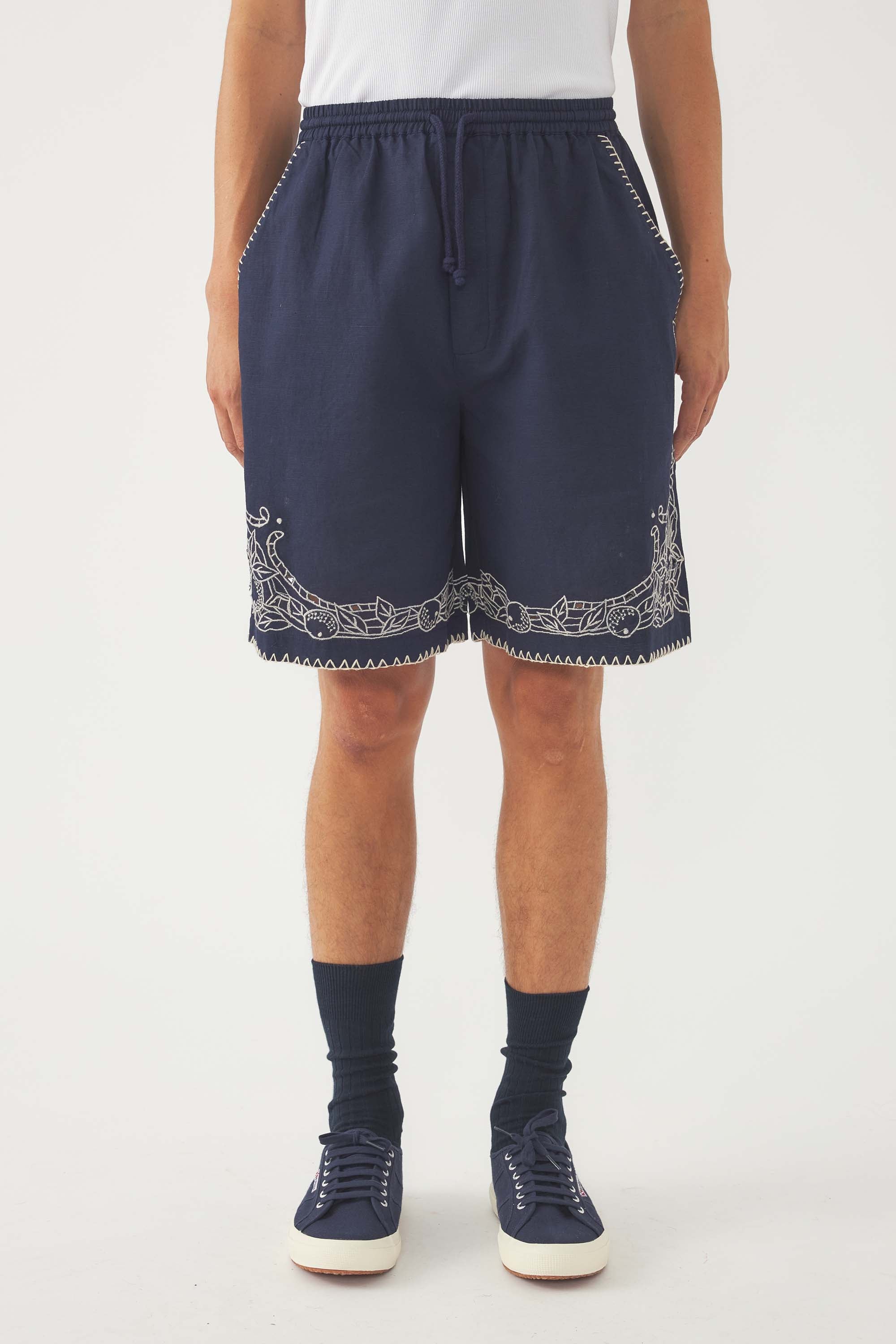Short brodé Dylan