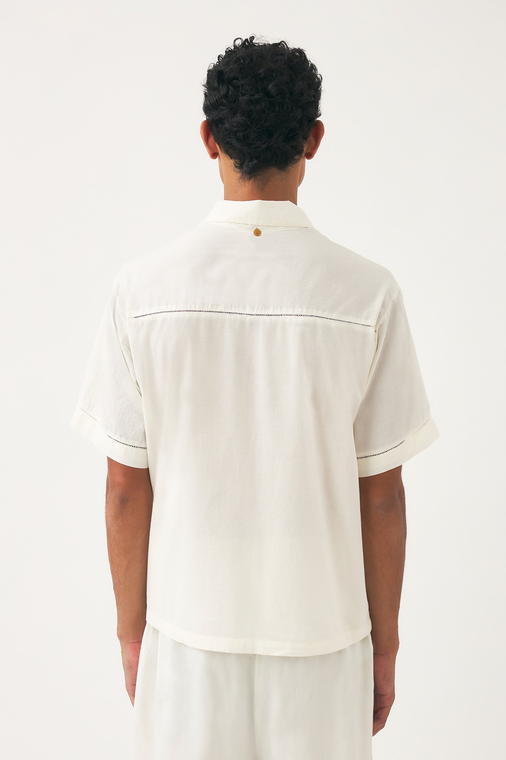 Chemise brodée Aloha