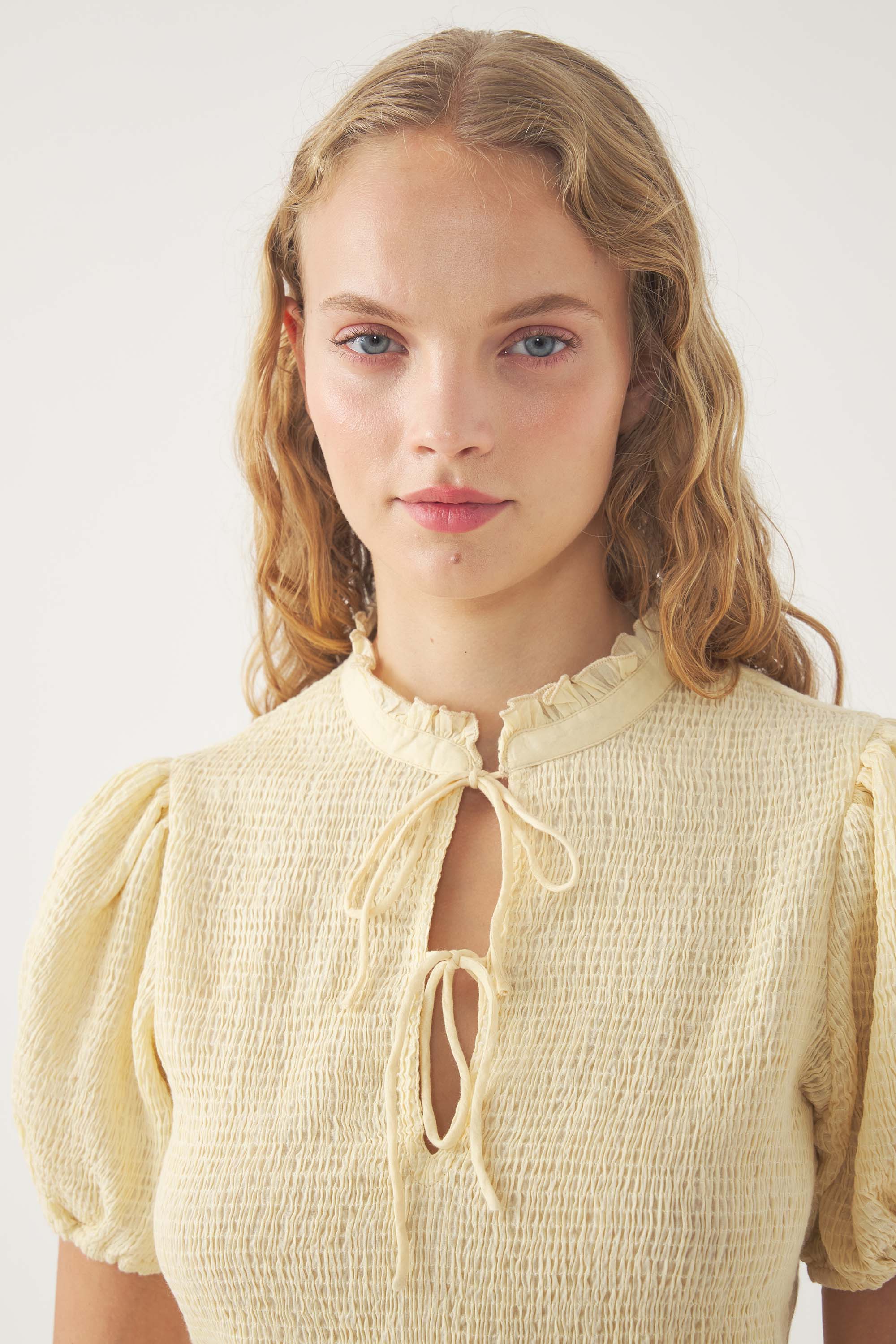 Blouse smockée Angelo