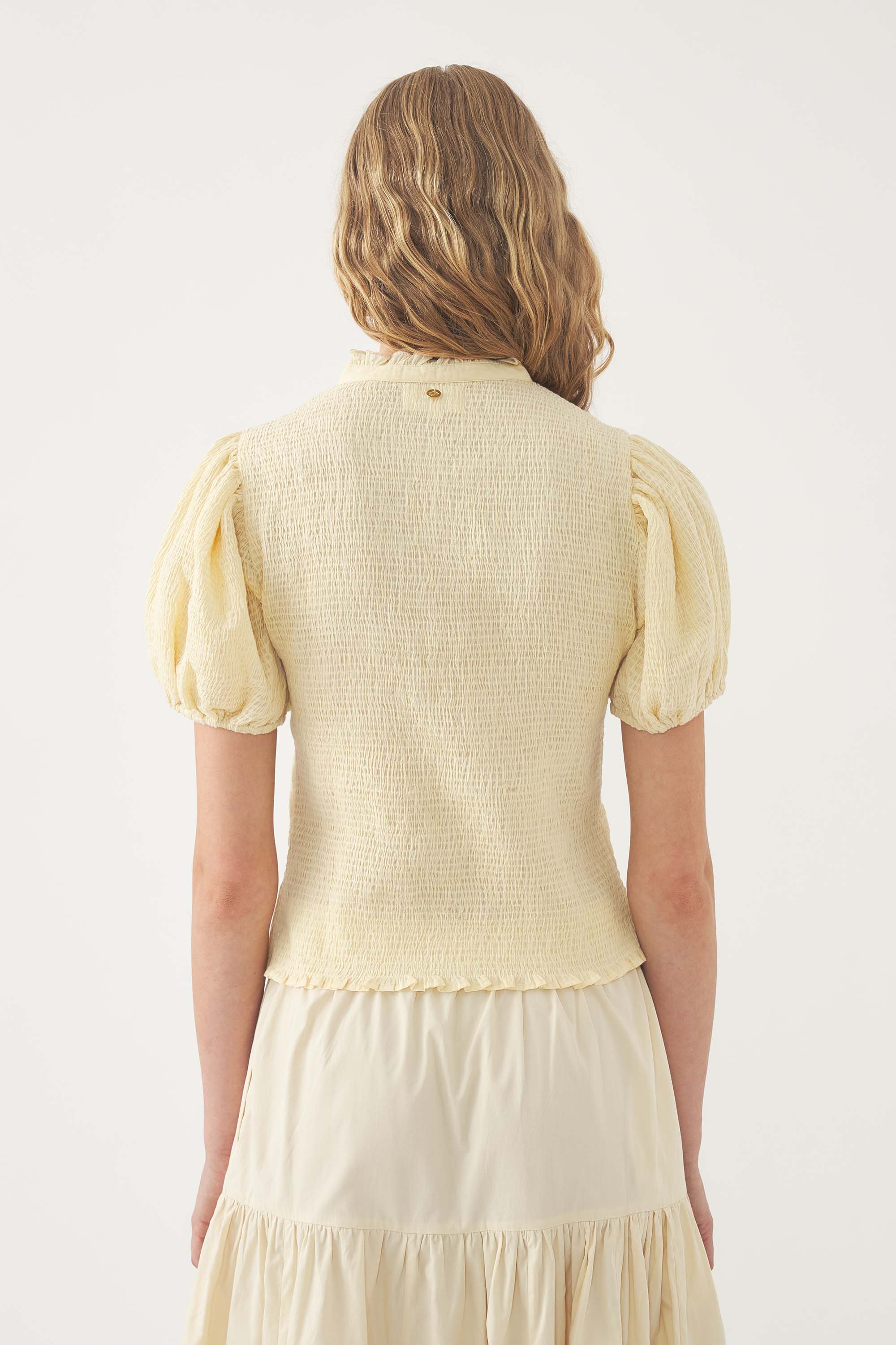 Blouse smockée Angelo