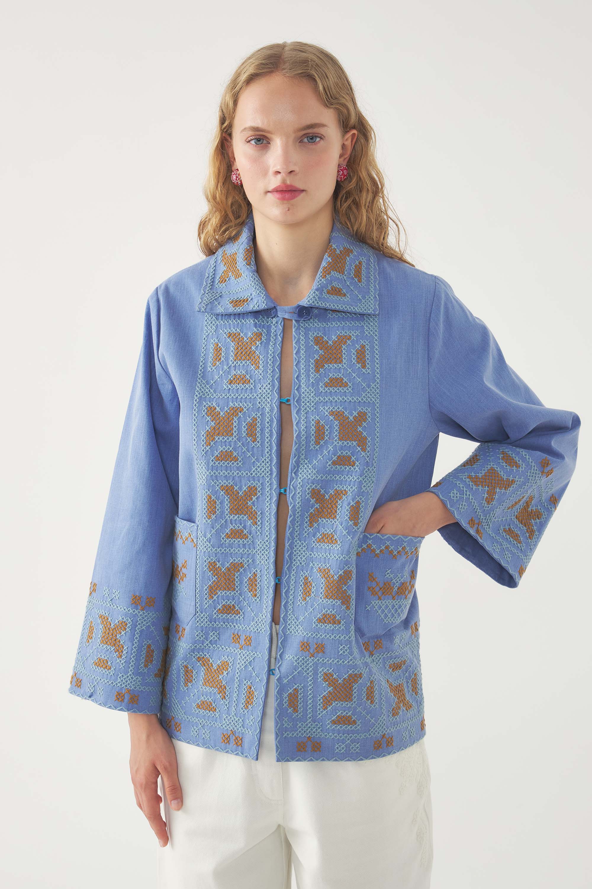Veste brodée Berenice