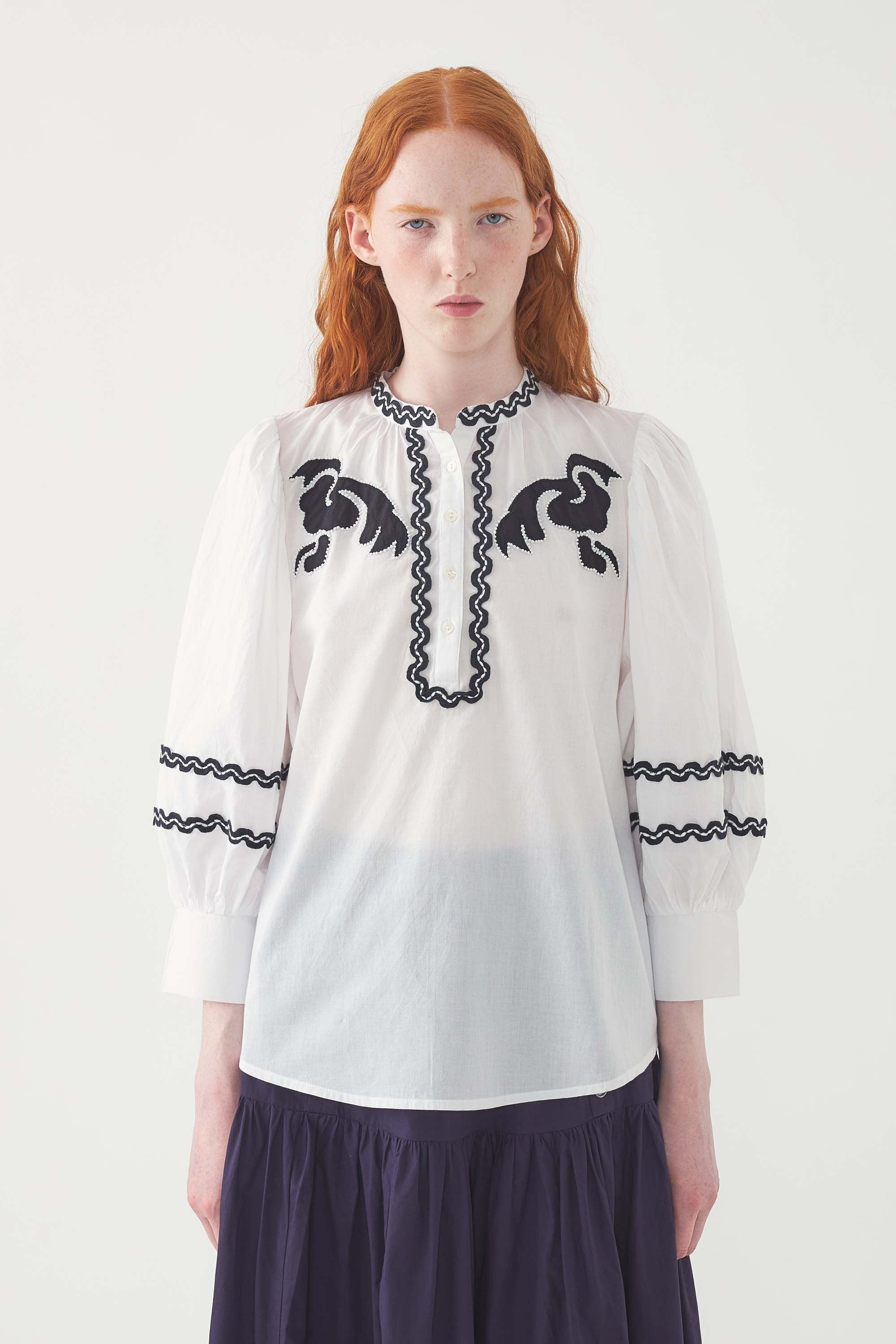 Blouse brodée Dalli
