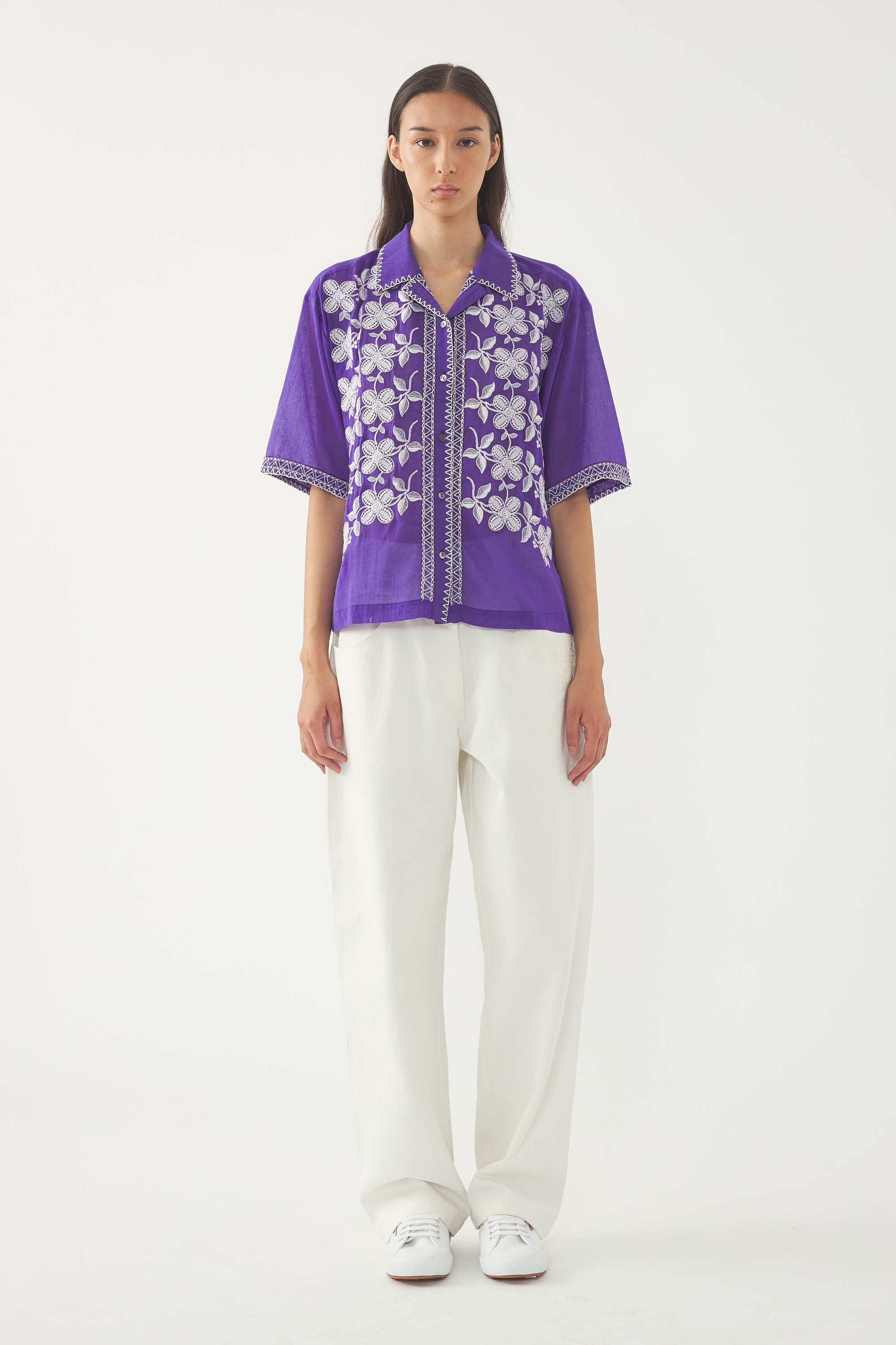 Blusa bordada Suzane