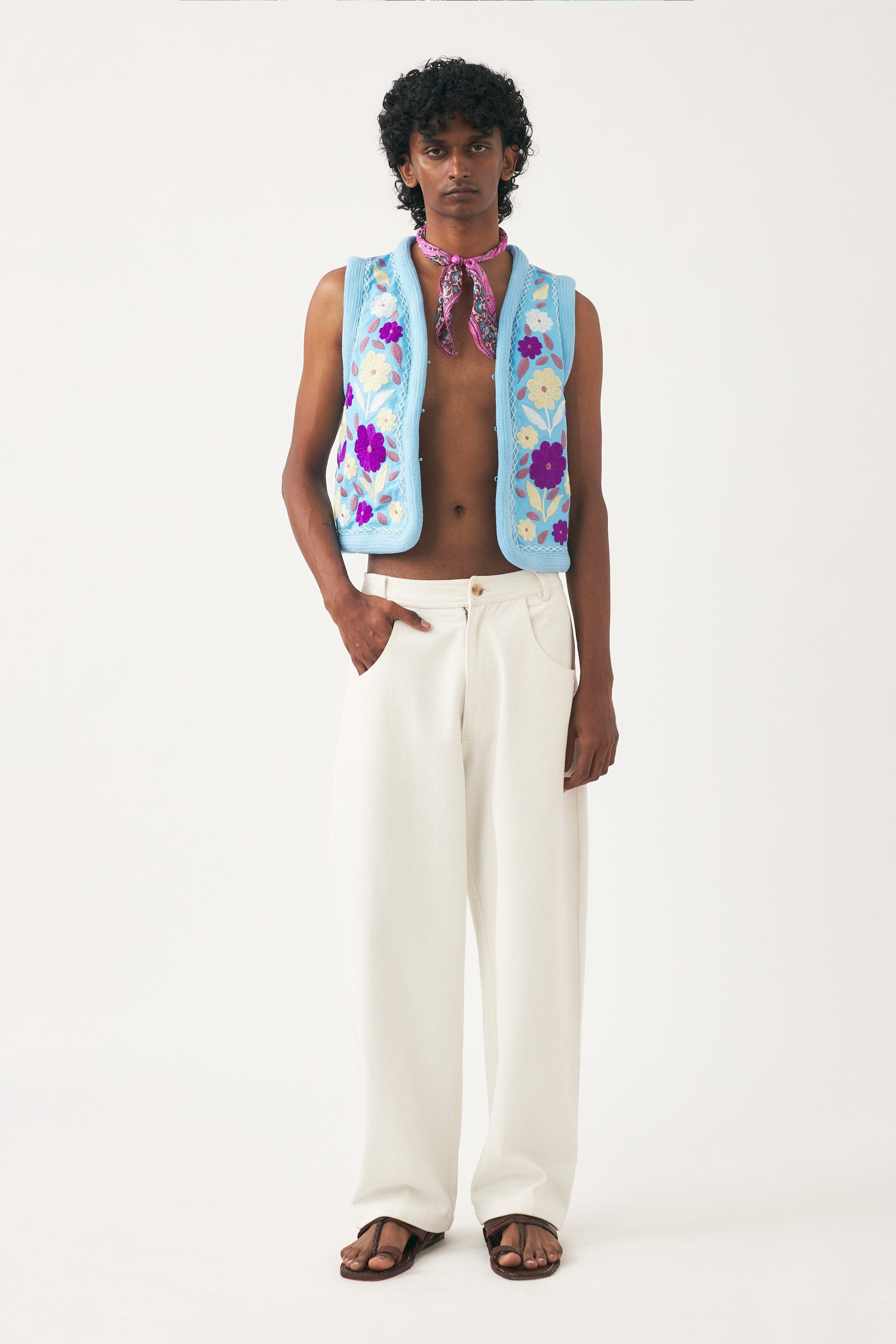 Gilet brodé Tady
