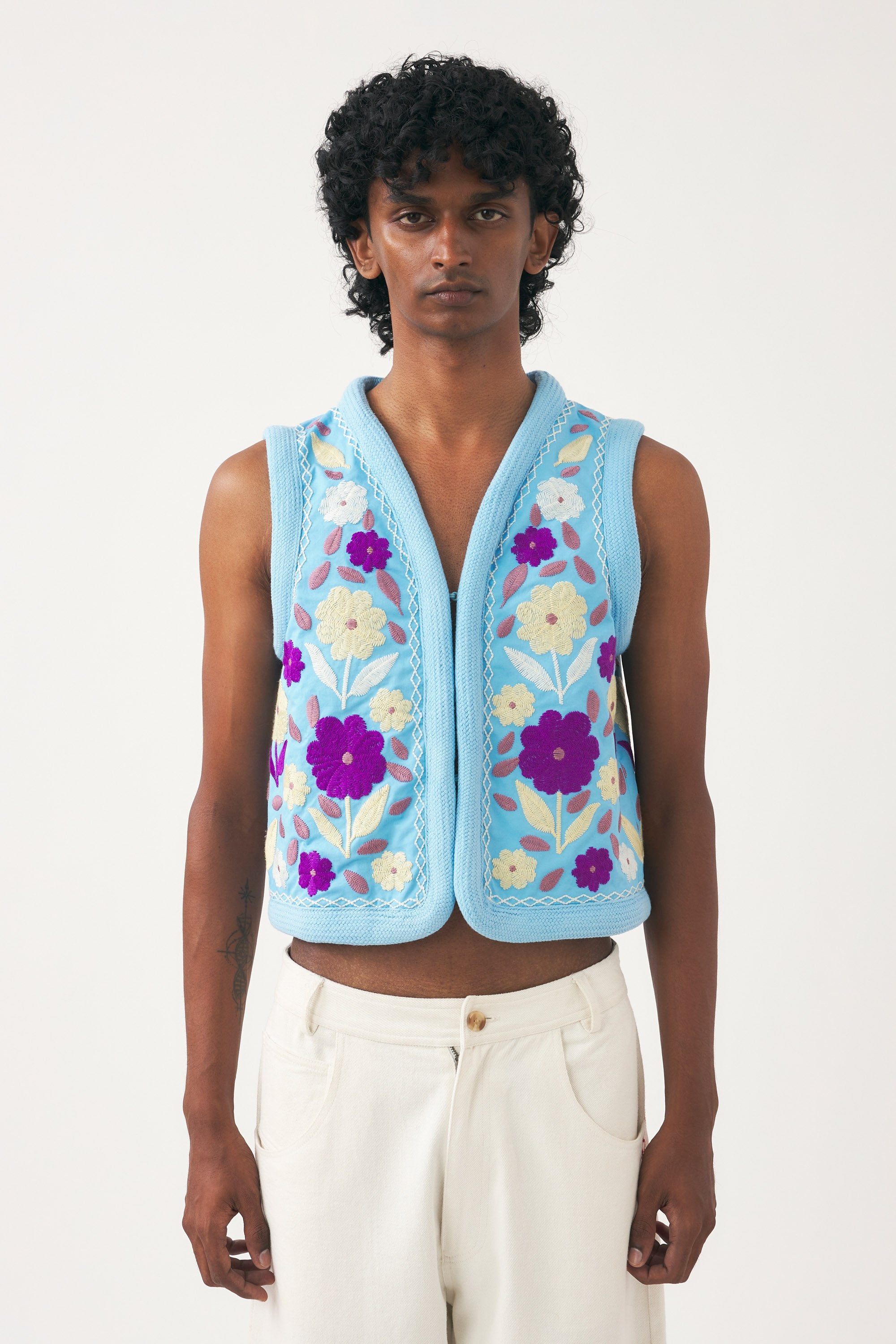 Gilet brodé Tady