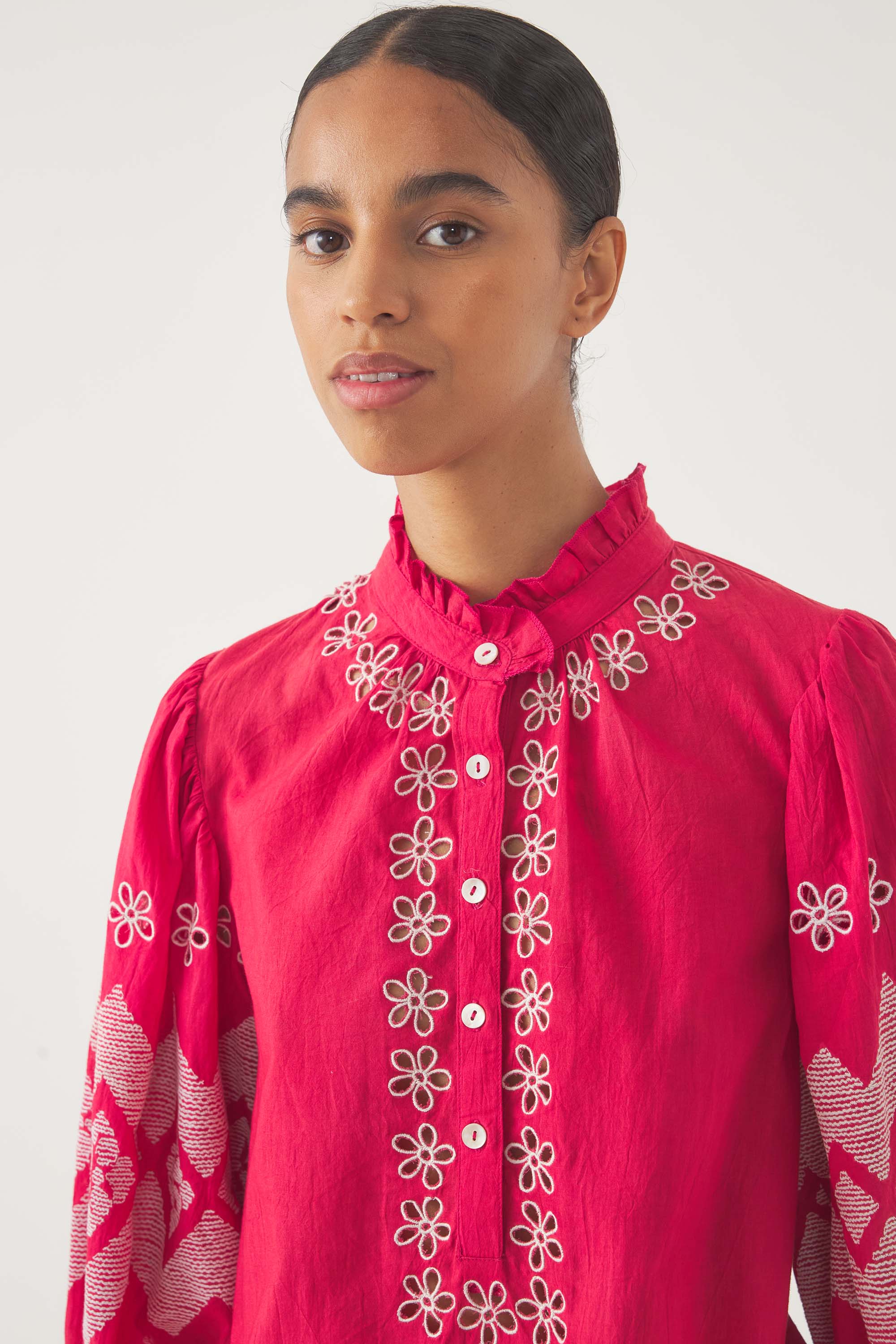 Blouse brodée Tolede