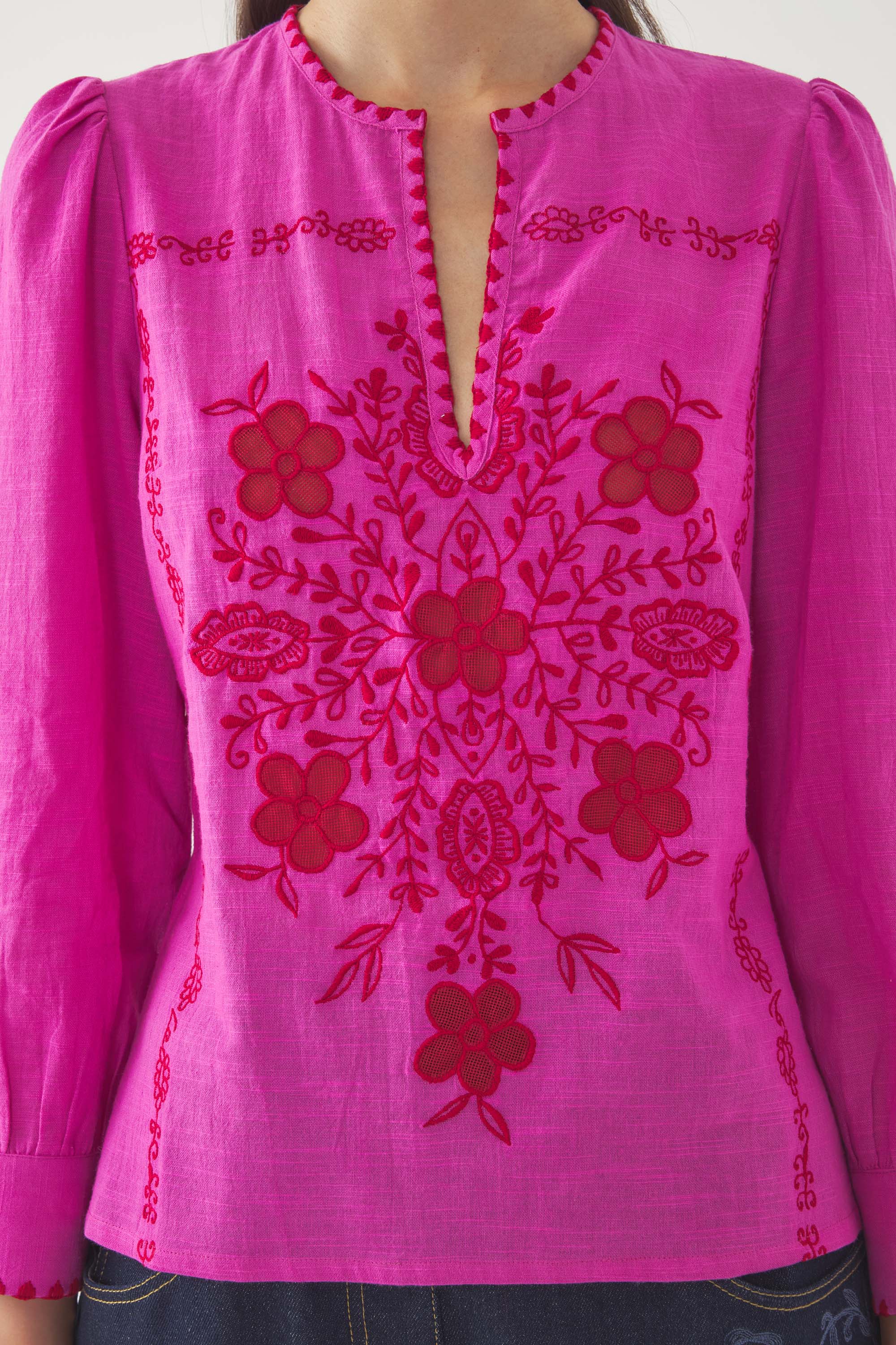 Blouse brodée Vahani